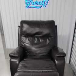 Rio Leather Recliner Sofa with Right Arm, manufactured by Flexsteel Furniture Industries🛋