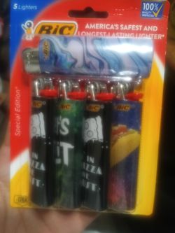 Lighters special edition 5 pack