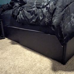 Queen Size Platform Bed Frame w/ Storage
