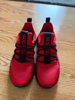 Adidas Red and Black Sneakers