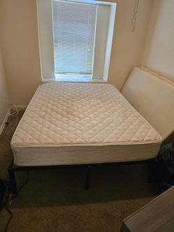 Queen Mattress With Frame (Eastside)