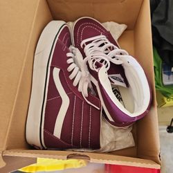Maroon Vans $20 New