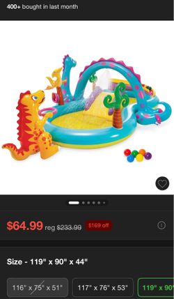 Dino Kiddie Pool