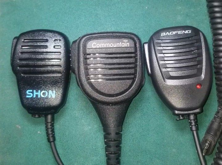 SHON Two Way Radio Speaker Microphone - 