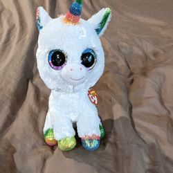 New Ty Pixi Rainbow Unicorn