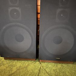 Vintage Fisher Speakers