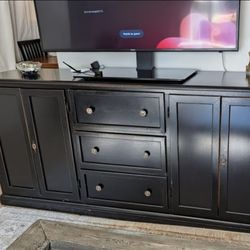 Solid Wood TV Stand / Storage Cabinet