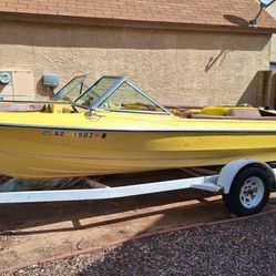 Extremely Nice Running Boat. No Problems. 18' Open Bow