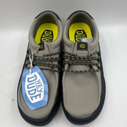 NEW Hey Dude Men’s  10 Wally Guard Water Repellent Casual Shoes Loafers Slip on NWT