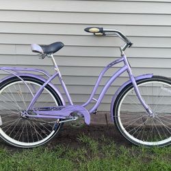 Schwinn Huntington 26” Purple Cruiser Bike