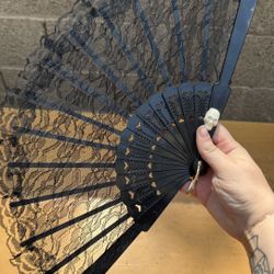 Pretty Pirate Hand Fan 