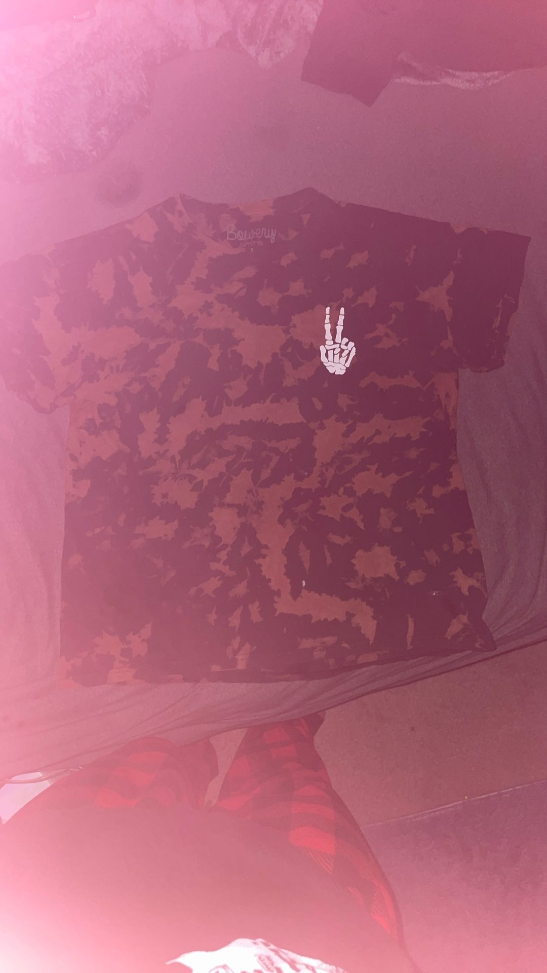 Bowery peace Skull Shirt