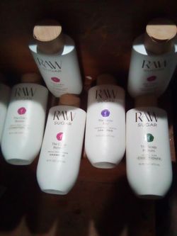 RAW sugar shampoo and conditioner