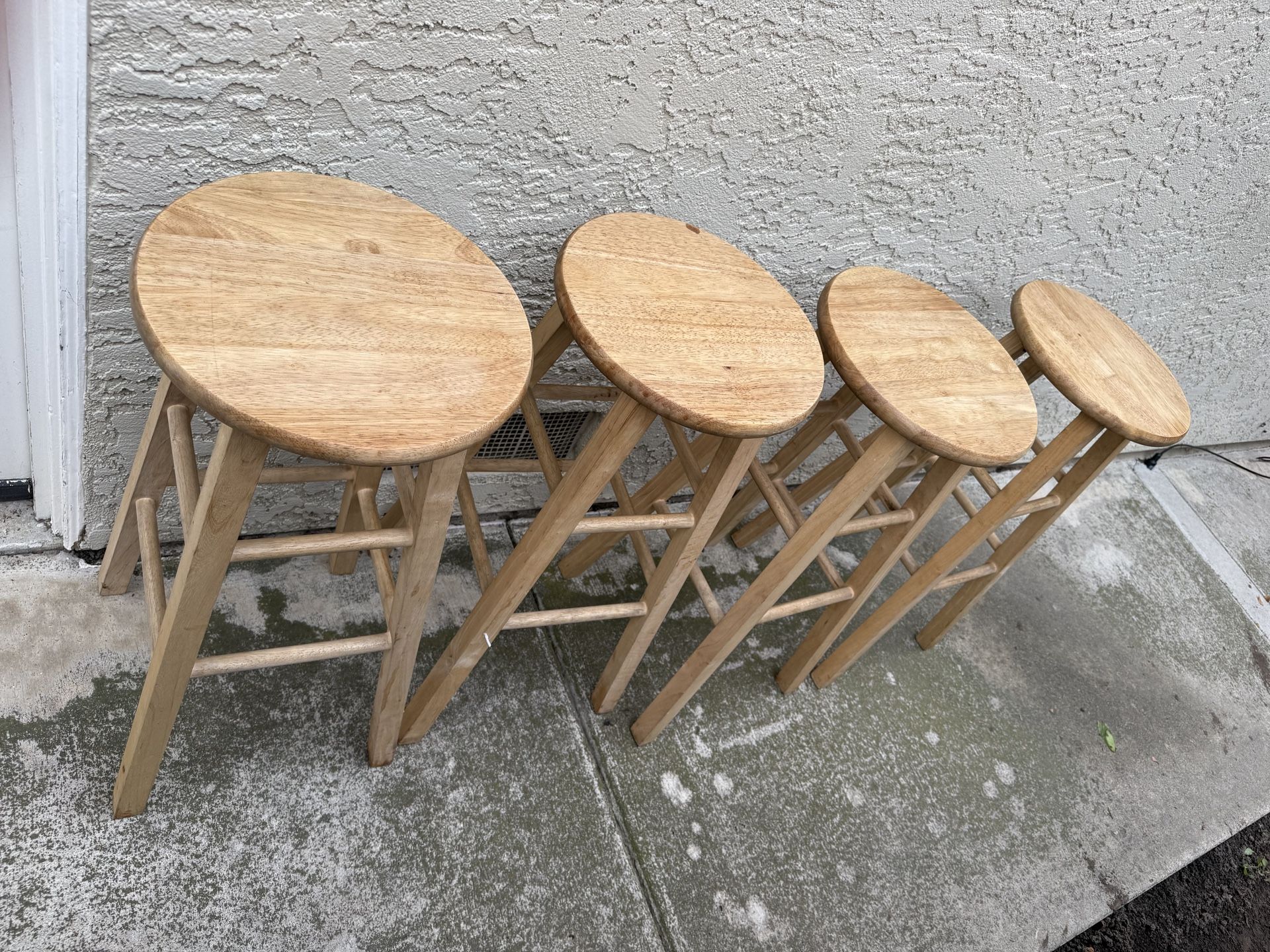Four Matching Bar Stools