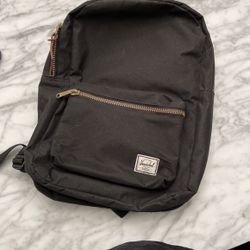 Black Herschel Backpack