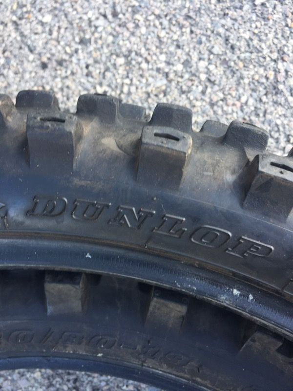 Dunlop tires dirt bike