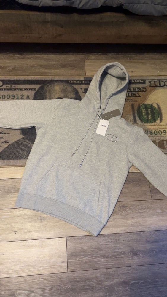 CD Gray Hoodie Size m