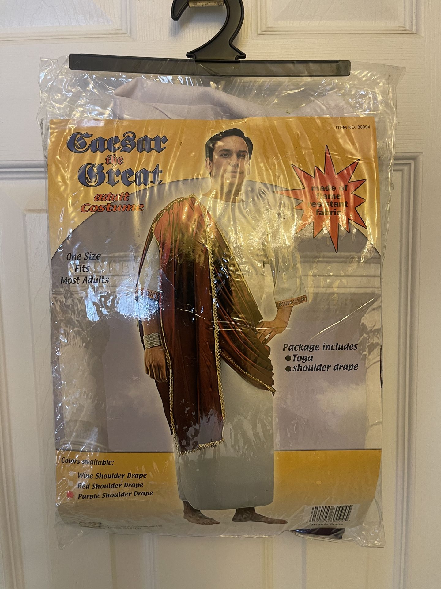 Halloween Caesar the Great Costume Adult One Size Fits Most