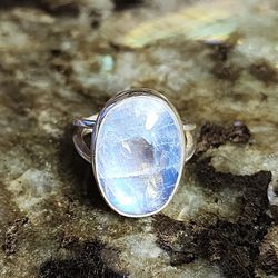 B. Cayaditto 925 moonstone ring Size 7 
