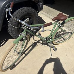 27” Female Biking Flat Green