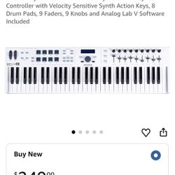 Arturia KeyLab Essential 61 – MIDI Controller Keyboard