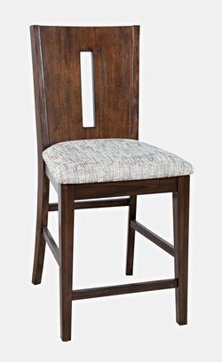 Urban Icon Merlot Slotback Stool (Set of 2)
