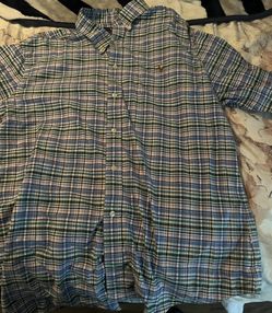 Used Men's Long Sleeve Ralph Lauren Polo Shirt Size 2XL