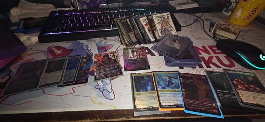Multiple magic the gathering cards