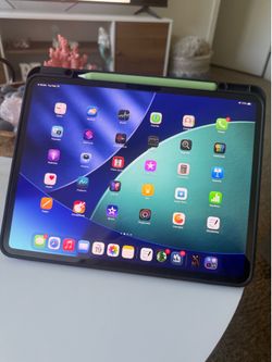 iPad Pro 13 inch (contact info removed) with Apple Pencil