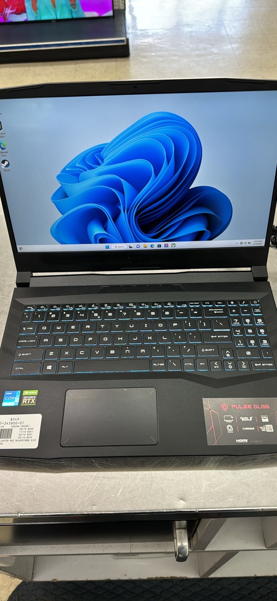 MSI Pulse Gaming Laptop