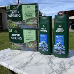 IRISH SPRING Body Wash And Soap