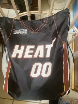 Miami Heat brand new drawstring bag. Given to season ticket holders