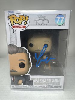 THOMAS IAN NICHOLAS signed WALT DISNEY #77 Funko Pop Exclusive PSA COA