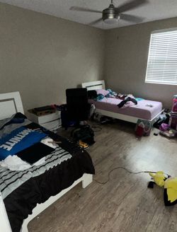 White Twin Bed Set