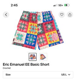 Eric Emanuel Shorts - Crochet (brand New)