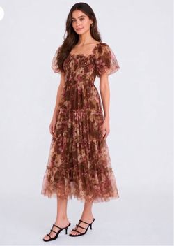 Brown dress