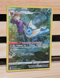Vaporeon TG02/TG30 Pokémon Trainer Gallery Card