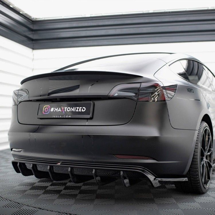 Maxton Design Rear Diffuser for Tesla Model 3
