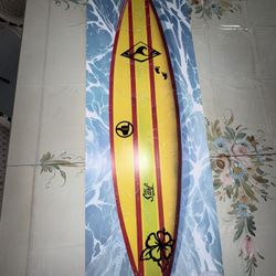 Surfboard Art Print Poster