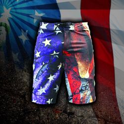 American Flag Board shorts