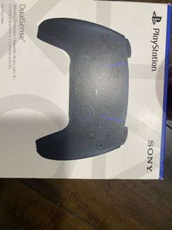 Black Ps5 controller new