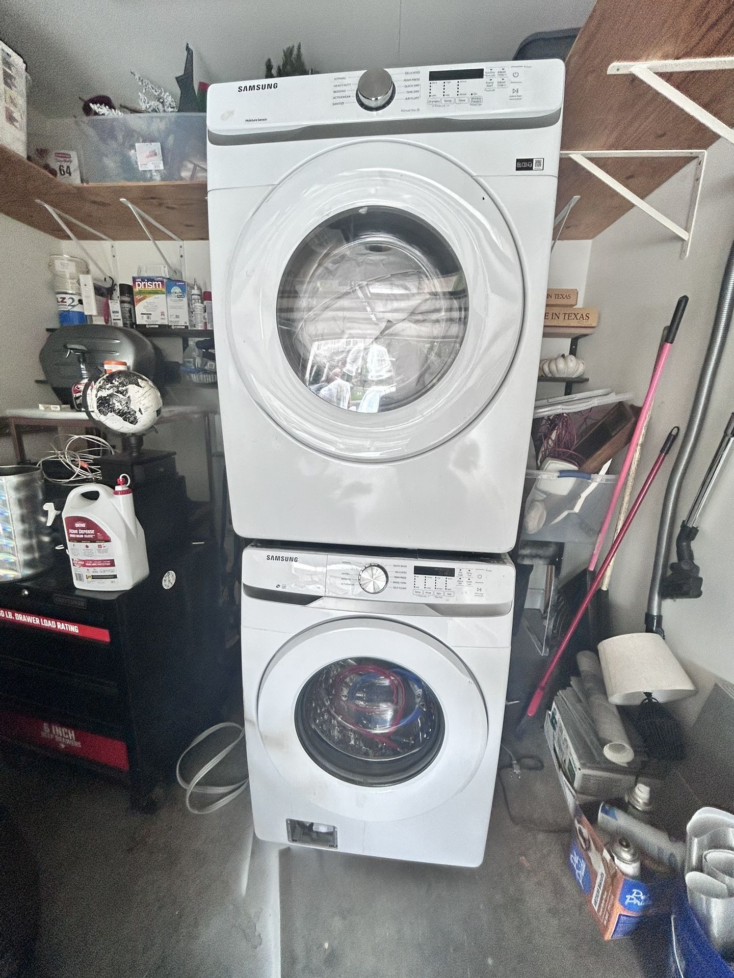 Samsung Stackable Front Load Washer & Dryer