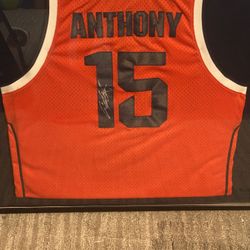 Autographed Carmelo Anthony Syracuse Jersey 