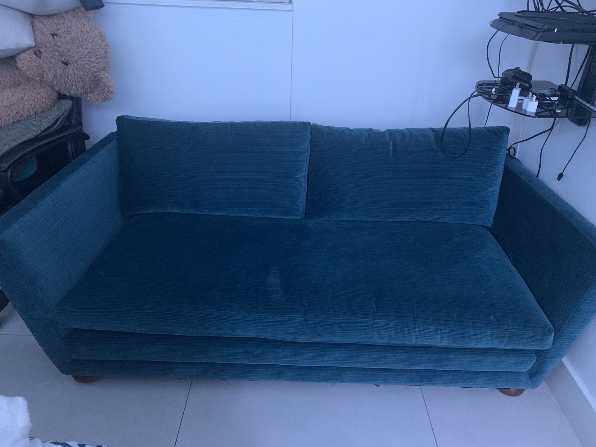 Jonathan Adler loveseat couch