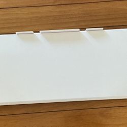 Large Clamp-on Computer Keyboard and Mouse Desk Slider Tray