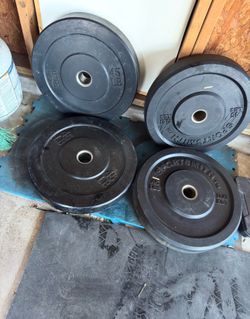 Olympic Bumpers plates 4-45