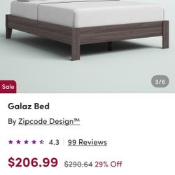 Sturdy Platform Bed Frame - Queen