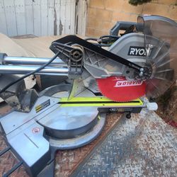 Ryobi 12 IN. Miter Saw With Diable Blade