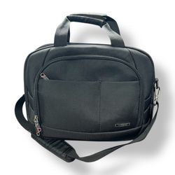 Samsonite Black Messenger Shoulder Bag Notebook 