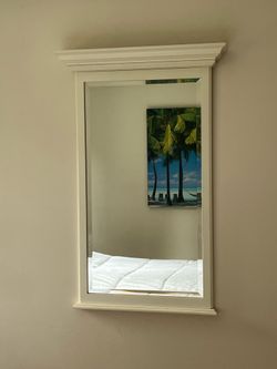 Crown Molding Framed Mirror
